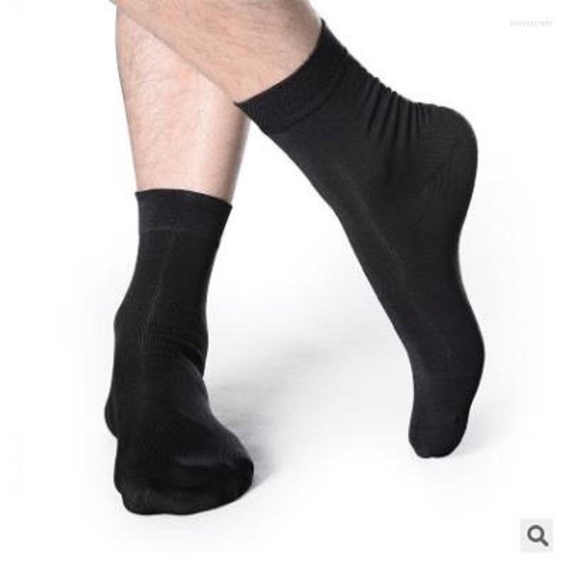 

Men's Socks 10PCS 5 Pairs 44 45 46 47 48 EU Plus Size Long Leg Business Crew Men, Ss46204