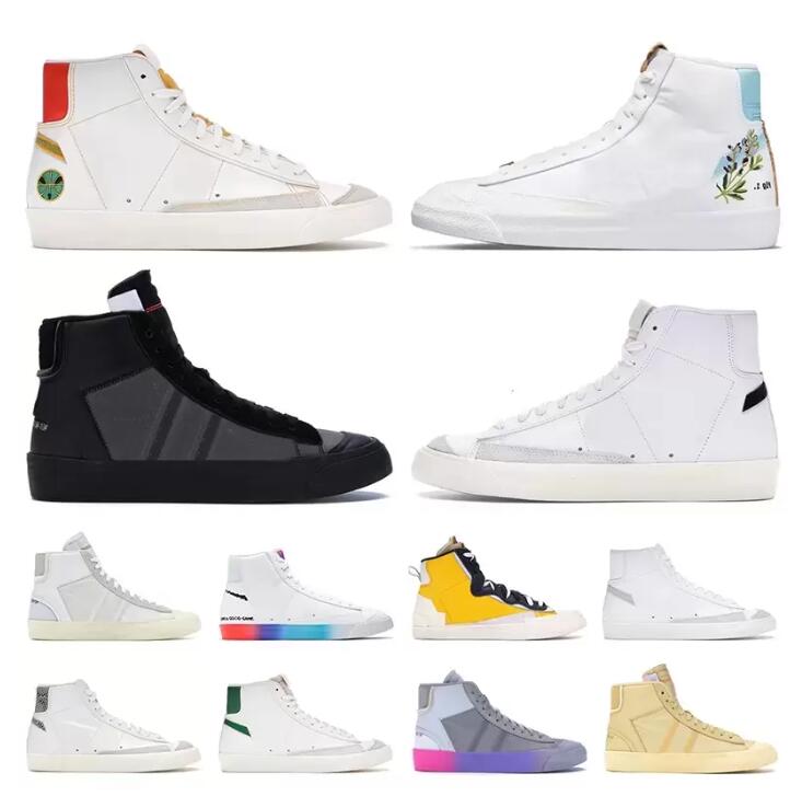 

2023 Blazer Mid 77 Low Vintage Running Shoes Skate Jumbo Orange Sail Black White Cool Grey City Pride Chicago Metallic Gold Men Women Trainers Sneakers 36-45, Please contact us