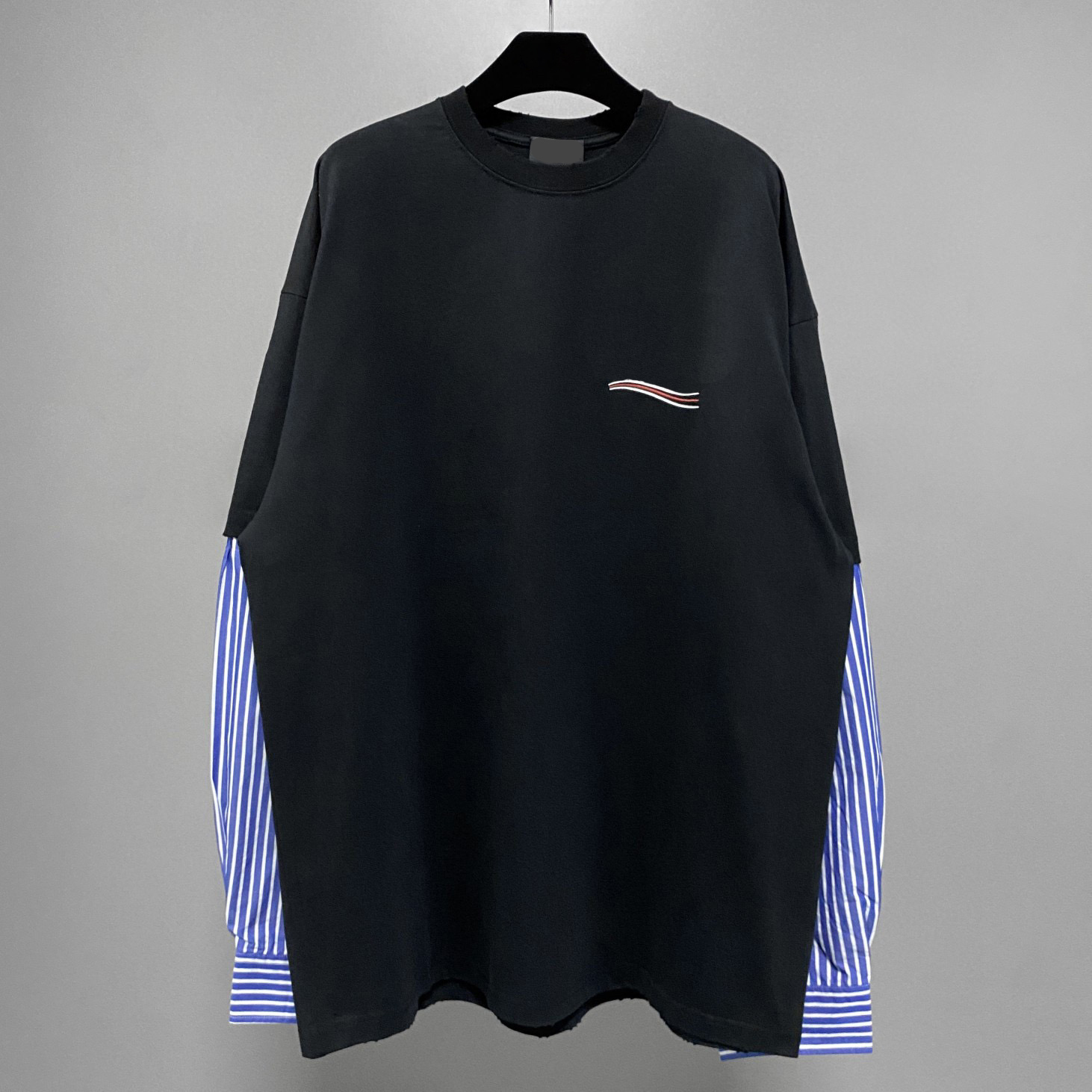 

Men's Plus Size Hoodies & Sweatshirts Round neck embroidered and printed polar style summer wear with street pure cotton frg