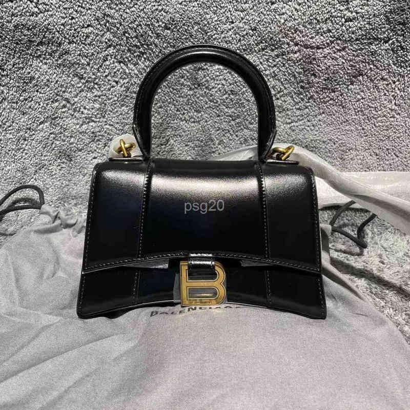 

Designer Handbags Xiaolinghai Purchased Solin Balencaigass Hourglass Bag Shoulder Messenger Bag