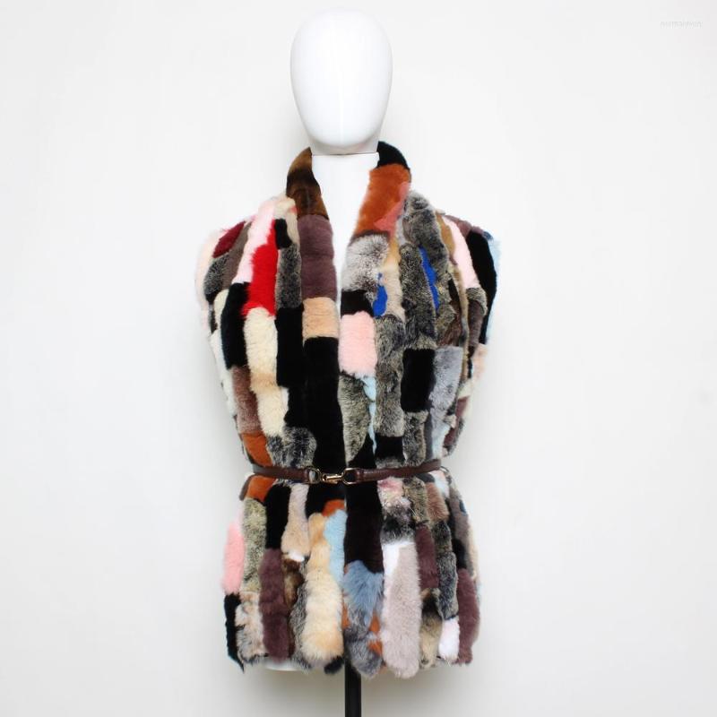 

Scarves Winter Lady Real Fur Shawl Fashion Warm Natural Rex Scarfs 8 Row Long Style Scarf Wholesale And Retail