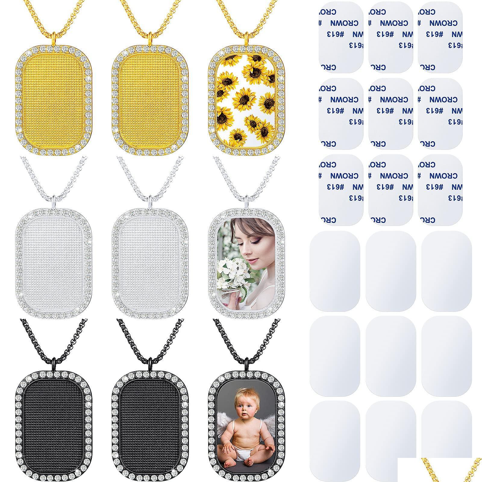 

Pendant Necklaces Pendant Necklaces Sublimation For Women Heat Transfer Blank Necklace Base Wit Amycq Drop Delivery 2022 Jewelry Pend Otoeg