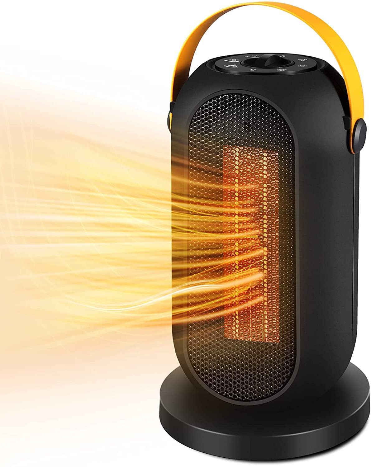 

Portable space heating heater portable moving head indoor PTC new model