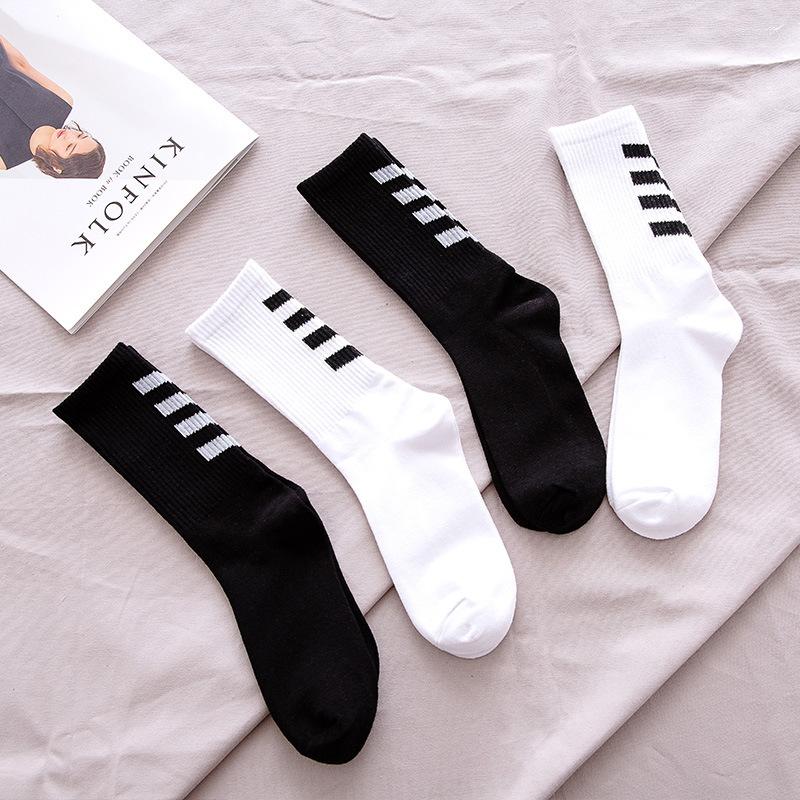 

Men's Socks Men's Cotton Plain Work Sport White Black Warm Thermal Basketball Tube Male Men High Quality Running Cycling Thick