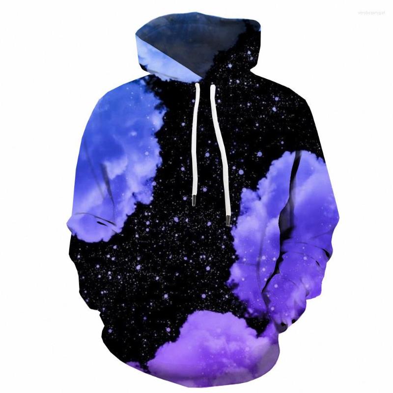 

Men' Hoodies 3d Galaxy Hoodie Men Smoke Cloud Print Art Hooded Casual Retro Printed Mens Clothing Streetwear Autumn, Wy-aaa2-10315