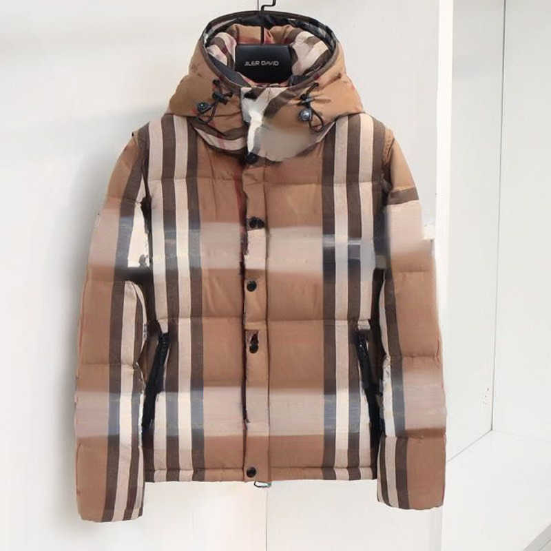 

Winter mens down jacket bur designer hooded jackets men women parka coat tb stripe cardigan coats, Xxl-usa size