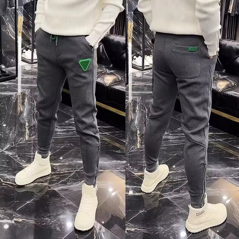 

2022 Men's Sweatpants Autumn Winter Pants Designer Male Casual Pants Daily Travel Trend Brand Man Wear Black Trousers