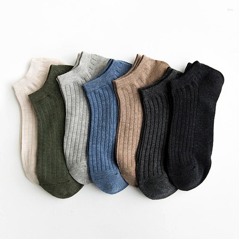 

Men's Socks 5 Pairs Silicone Women Invisible Summer Boat No Show Ankle Solid Casual Cotton Non-slip Men Short Low Sock Slippers, Green grey