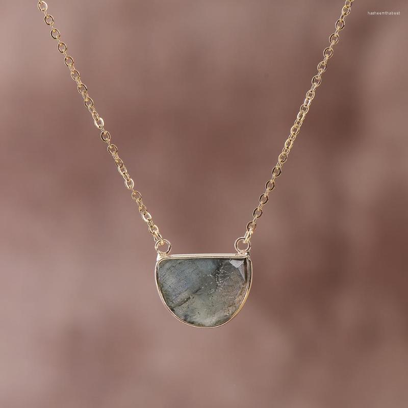 

Pendant Necklaces Women Moonstone Necklace Choker Jewelry Friendship Gift