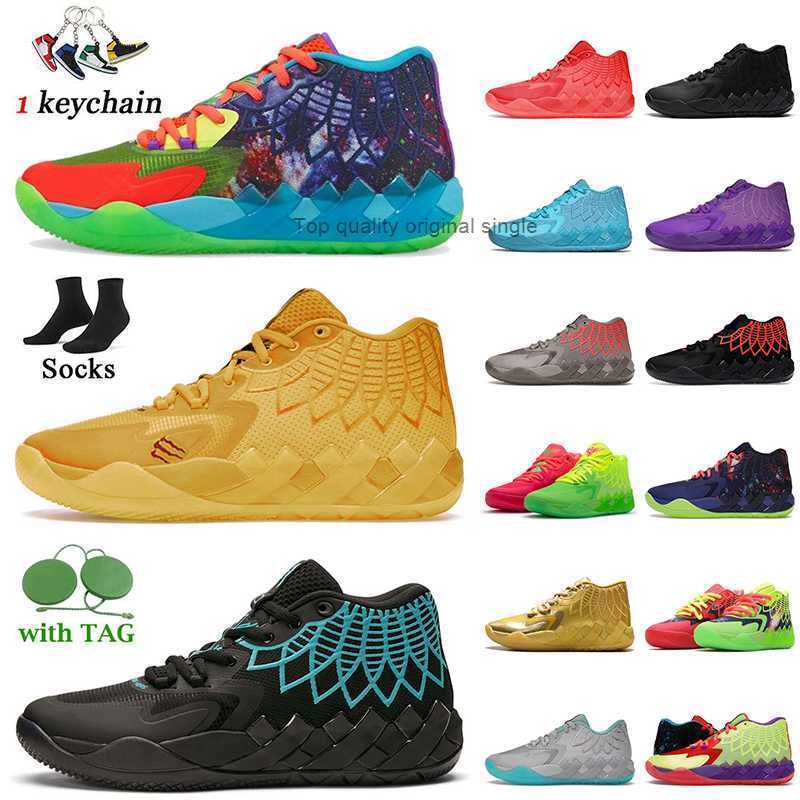 

AAA Roller Shoes Luxury Fashion LaMelo Ball MB.01 Basketball Shoes 2022 1OF1 Athletic Sneakers Be You Queen Buzz City Not From Here Red Blast, B15 rock ridge red blast 40-46