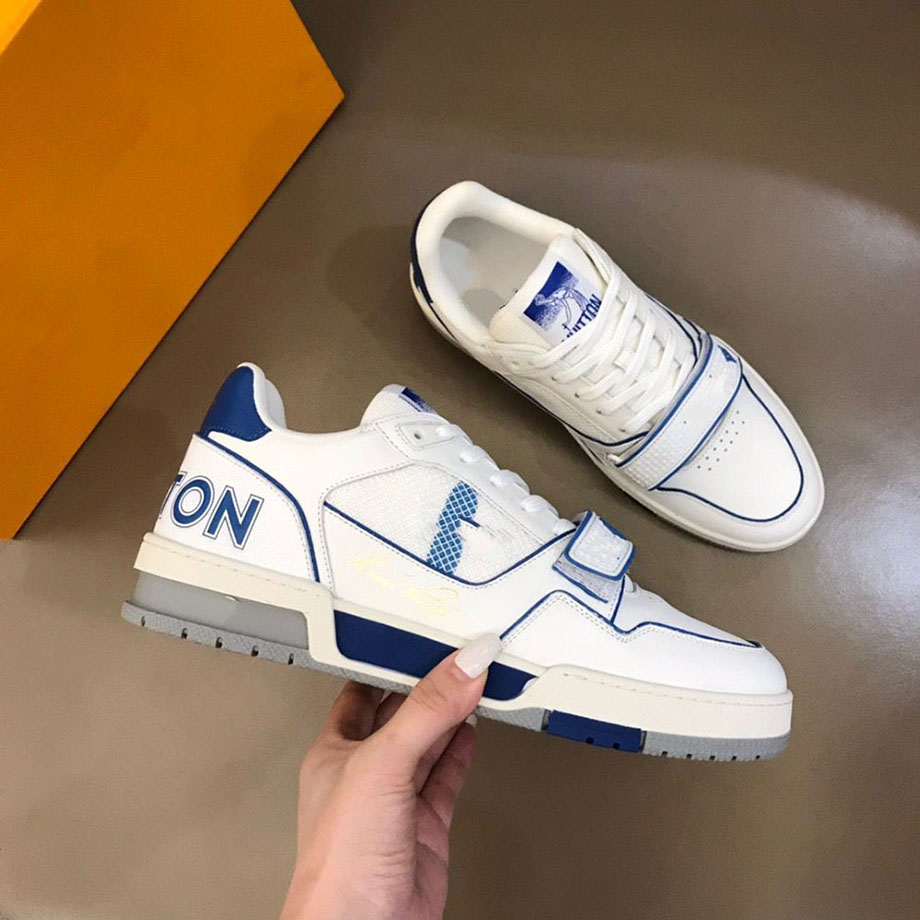 

High-quality Men's hot-selling fashion catwalk casual shoes soft leather sneakers thick-soled flat-soled comfortable shoes EUR38-45 mkjkkk00004