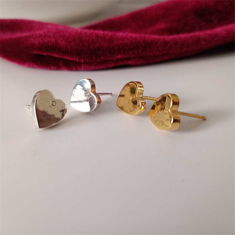 

Pearl earrings heart jewelry stud designer earring luxury fashion wed female girls thanksgiving day plated golden diamonds earring wholesale jewellery