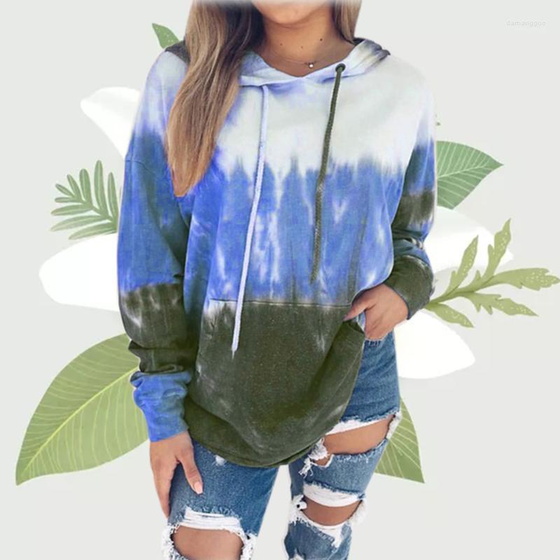 

Women's Hoodies Long Sleeve Dating Daily Plush Casual Gradual Change Women Soft Print Shopping Colored Drawing With Drawstring Home, Orange