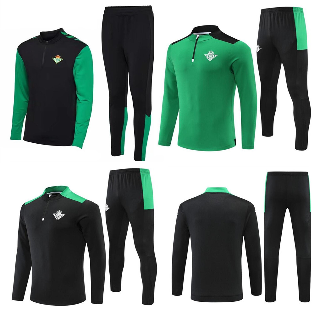 

Real betis tracksuit soccer jerseys men training suit 2022/2023 BETIS chandal futbol survetement foot maillot de kit