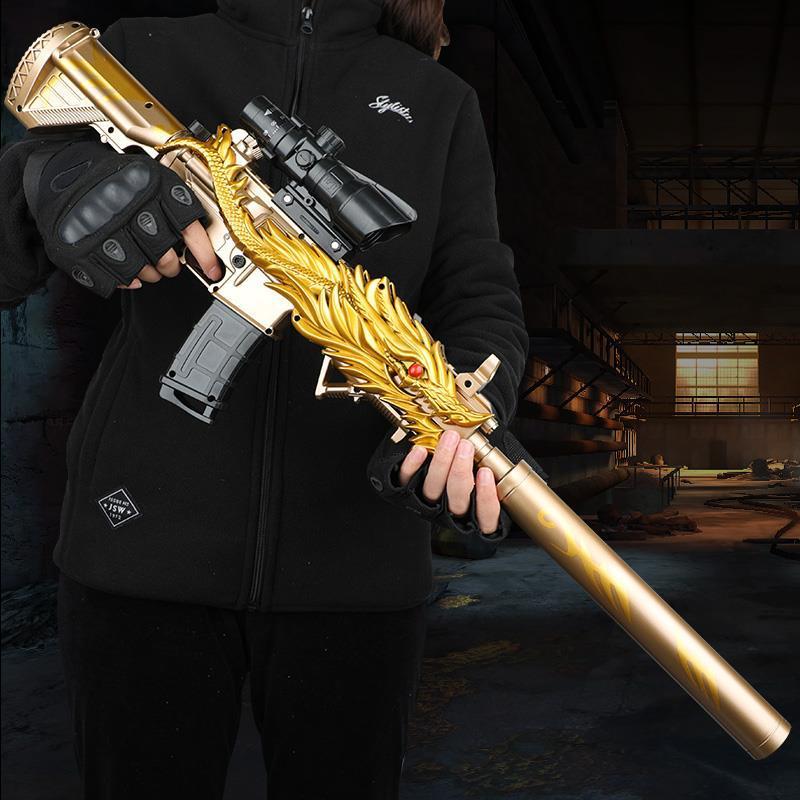 

M416 Electric Automatic Gun Toys Rifle Water Bullet Bomb Gel Sniper Toy Gun Blaster Pistol Plastic Model For Boys Kids Adults Shooting Gift