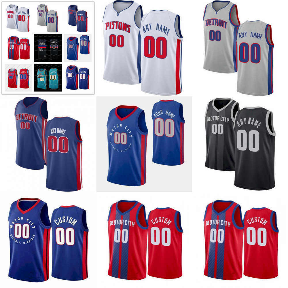 

Mens Womens Youth Detroit''Pistons''Custom 18 Cory Joseph Kevin 20 Knox II 8 Braxton Key 9 Nerlens Noel 12 Isaiah Livers Basketball Jersey, Colour