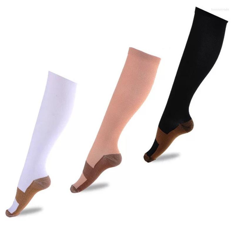 

Men's Socks Copper Filament Stockings Nylon Compression Outdoor Sports Men's And Women's, Gj-zjysr014