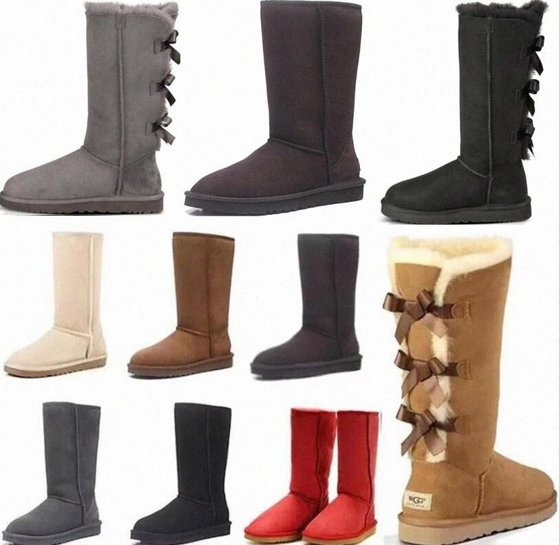

Designer Women's Classic tall Boots Womens boot Snow boots certificate dust bag drop size US5-10 G9L7#