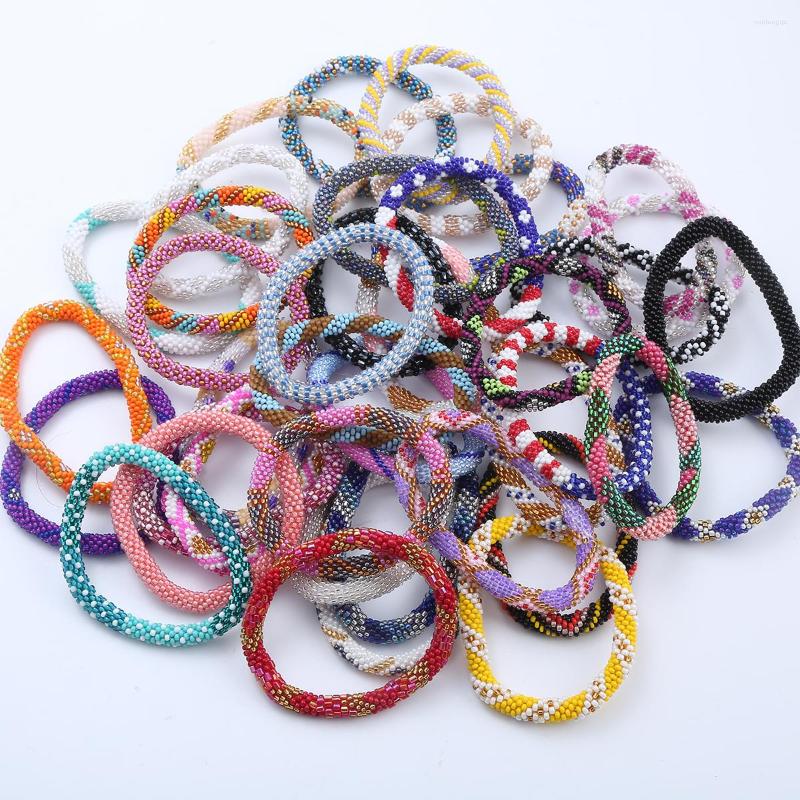 

Charm Bracelets Nepal Czech Bead Bracelet Fashion Handmade