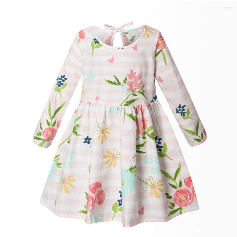 

Girl Dresses Summer Casual Dress Kids Evening For Girls Flower Baby Party Wedding Children Clothes Princess, Blue