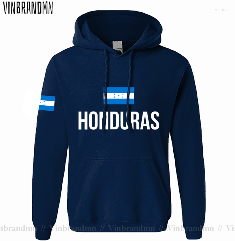 

Men's Hoodies Honduras Men Sweatshirt Sweat Hip Hop Streetwear Tracksuit Nation Clothing Sporting Country HND Honduran Catracho, White sweatshirt