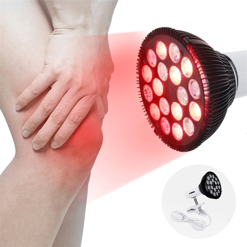 

Face Care Devices Red Light Therapy Lamp For Face 54W 660nm 850nm Infrared Light Therapy Device For Muscle Joint Pain Relief Skin Health Tools 221104