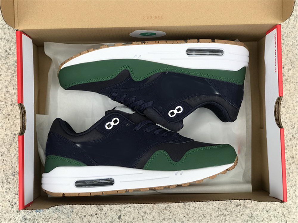 

2022 Max Running Shoes 1 87 Men Women Obsidian White Midnight Navy Gorge Green Mens Trainers Sports Sneakers DV3887-400, #1