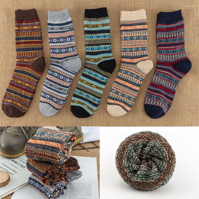 

Men's Socks Women Men's Soft Hiking Clothing Cozy Thick Knit For Cold Weather Wool Winter Warm