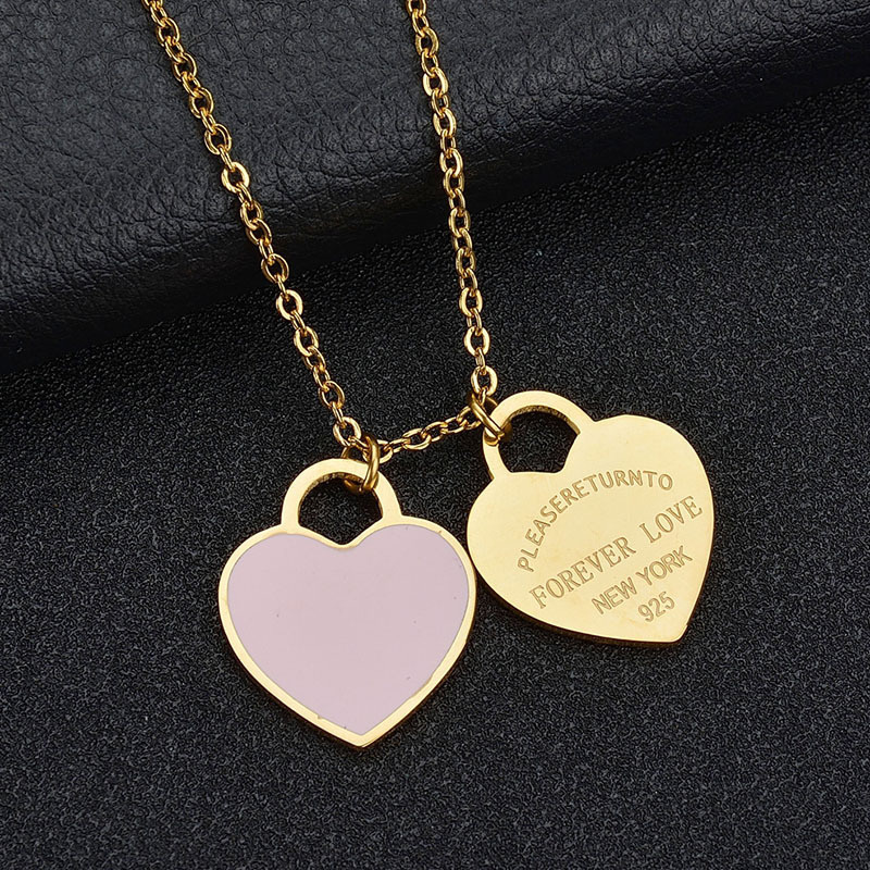 

simple gold necklace for women silver fashion trendy aesthetic cute customize necklace costume luxurious brand jewellery hanging jewlery christmas gift