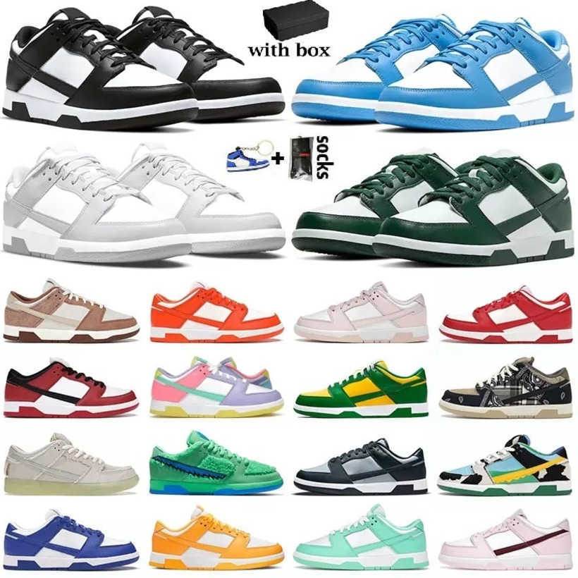 

panda casual shoes for men women sneakers designer pink GAI UNC Syracuse Grey Fog University Red Varsity Green sb lows outdoor mens sports, Chunky dunky