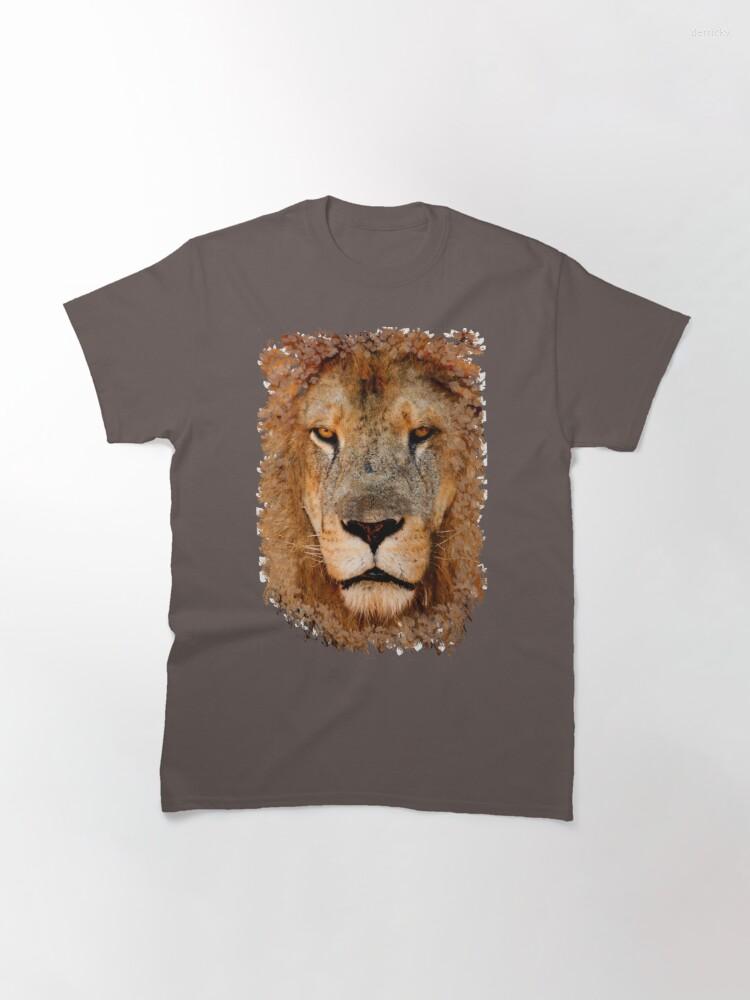 

Men' T Shirts In The Eyes Of King Jungle Classic T-Shirt, Yellow