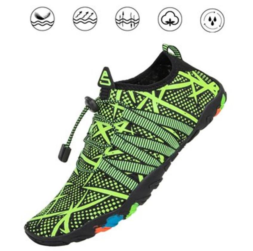 

WholeShoes Men Breathable Aqua Shoes Women Rubber Sneakers Adult Beach Slippers Upstream Shoes Swimming Sandals Diving Water 4742930
