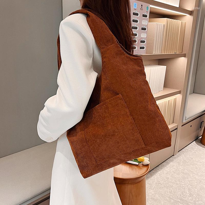 

Evening Bags Daily Girls Women Fashion Cute Message High Capacity Shopping Leisure Multifunction Students Book Shoulder Big Pockets, Beige