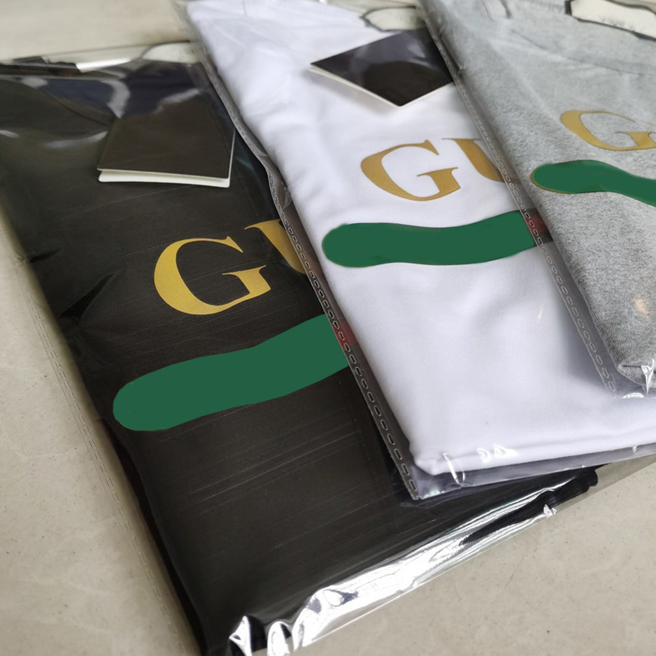 

Italy designer brands xxxl shirts mens womans Fashion Cotton G letter Graphic print Black white Round neck Classics Luxury Clothing coach T-Shirts tee tops, Gg