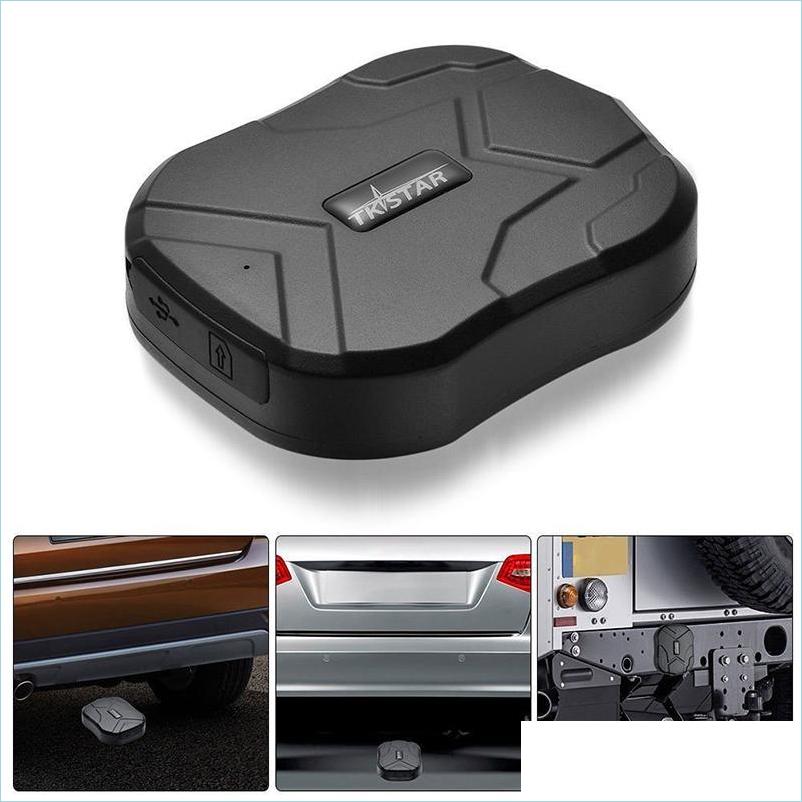

Car Gps Accessories Tk905 Gps Tracker Car Tkstar 2G Realtime Tracking Voice Monitor Locator 90 Days Long Standby Waterproof Web Ap Dhdsl