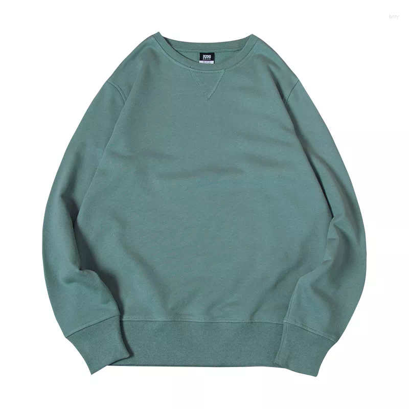 

Men's Hoodies Pullover For Casual Fall Hoodie Men Cotton Fashion O-Neck Solid Blue Streetwear