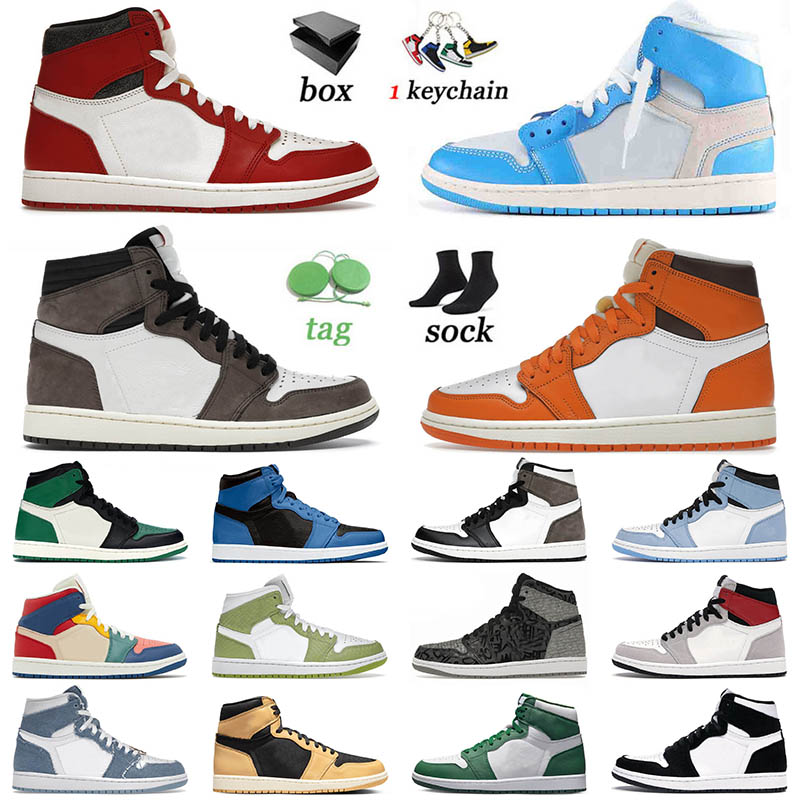 

Ts x Travis Scotts Men Basketball Shoes Sneakers 1s University Blue Jumpman Starfish 1 Lost Found Dark Mocha Mens Women Sneakers Trainers With Box, B44 dark marina blue 36-47