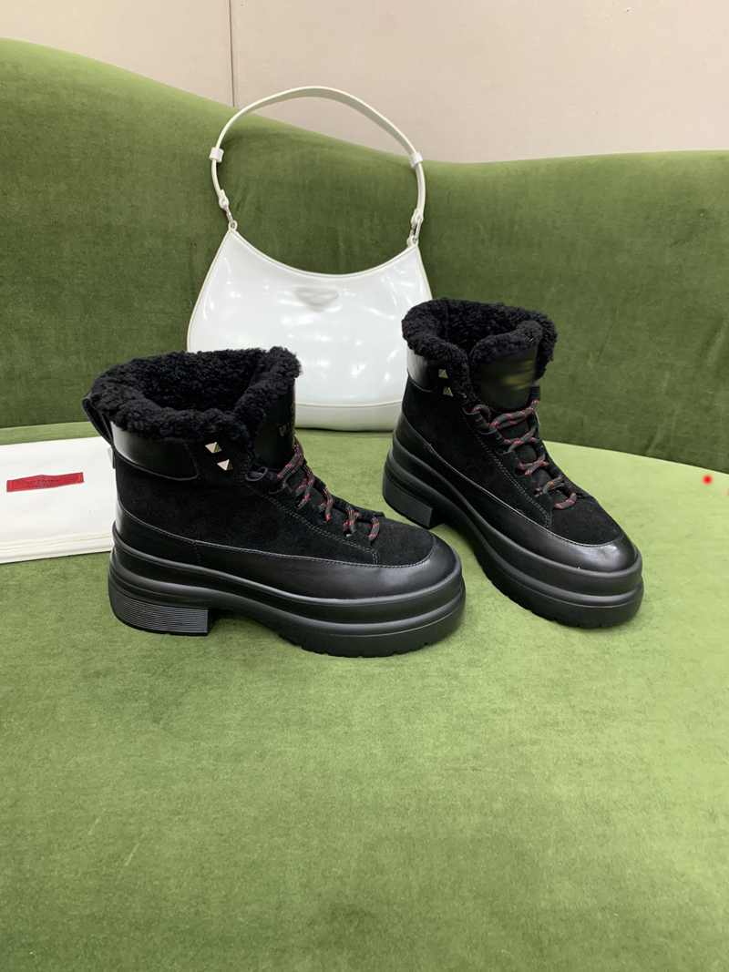 

Designer Boots Classic Non-Slip Rois Martin Shoes Nylon Military Desert Combat Short Booties Leather Lining Removable Pouch for Women Outdoor With Box -K0023, Picture color