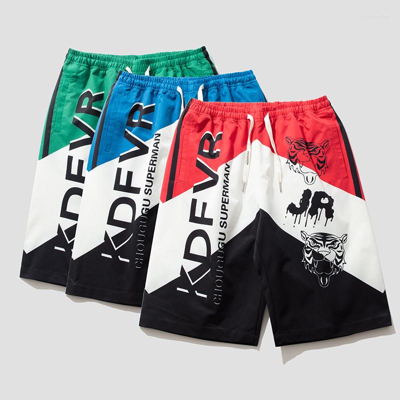 

Men's Shorts Anime Graffiti Mens Summer Sport Neutral Fashion Hip Hop Sweat Short Pants Breathable Men Joggers Beach Sweatpants, Blue