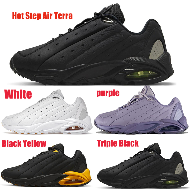 

Running casual shoes designer sneakers Hot Step Airs Terra men women White Black Triple Yellow mens trainer outdoor sneaker EUR40-45, Black yellow 40-45