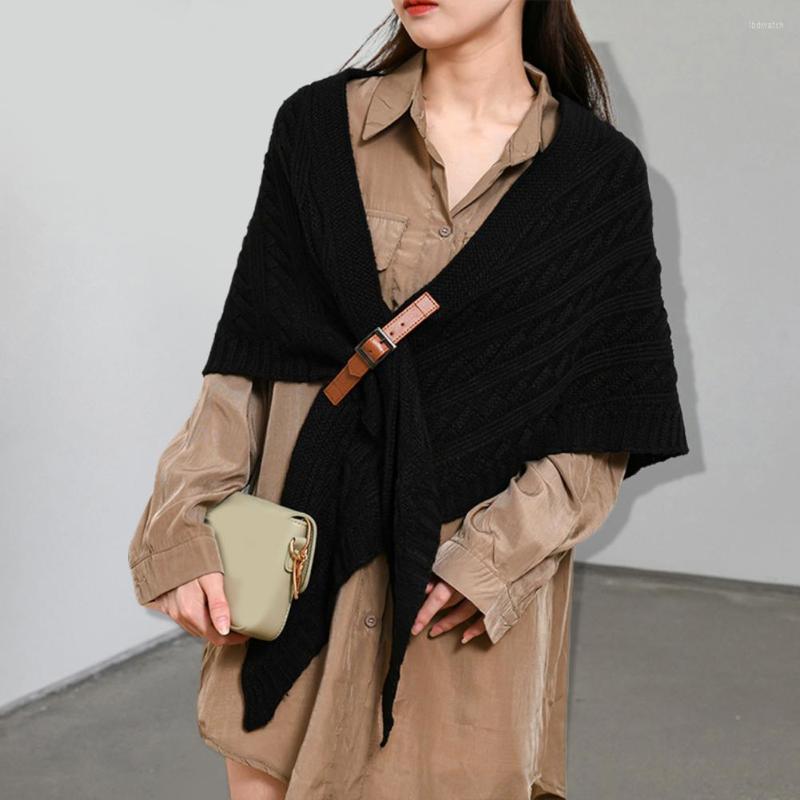 

Scarves Stylish Thermal Scarf Vintage Wear Polyester Thickened Autumn Winter Shawl