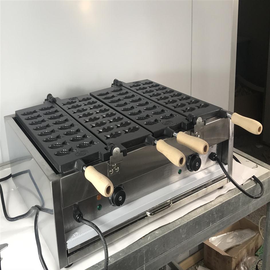 

32 pcs Mini Taiyaki Maker machine Japanese style Fish waffle iron285B