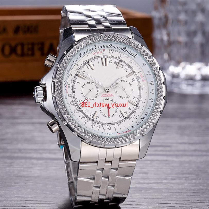 

New automatic Men's Wristwatch NAVITIMER Gold brown Leather 1884 Fashion Male watch Sport watches 2019 Top Quality 3R235g, Black