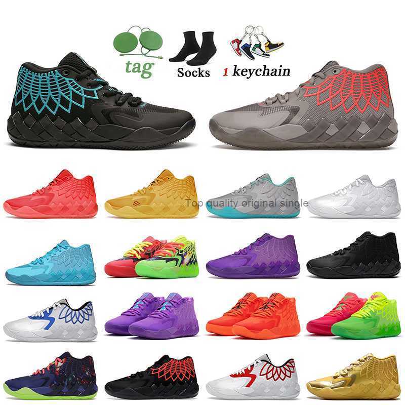 

LaMelo Ball Basketball Shoes MB.01 Buzz City Rock Ridge Red Blast Rick and Morty Mens Trainers, B12 unc 40-46