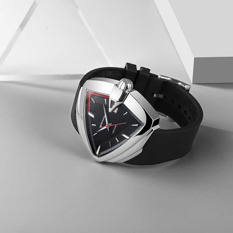 Watches Triangle Automatic Sports Watch Man Waterproof Ventura Rubber Strap Limited Edition Military Watch K9JK-image-815712216