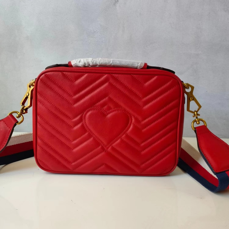 

Stylish shoulder bag Cowhide multicoloured diagonal handbag, Red