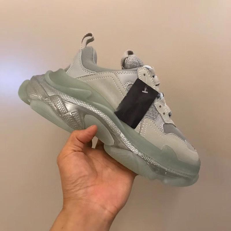 

sneakers Balencigas Balencaigaity B''Balencaigas''Designer Shoes Designer shoes green Triple S Sneakers clear sole trainers for Women Men Luxury BJ59, No shoes