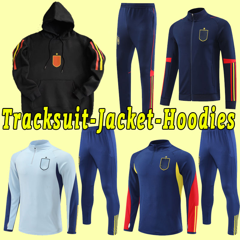 

2022 Spain PEDRI Soccer Jersey FERRAN TORRES MORATA GAVI 2023 football shirt ANSU FATI KOKE AZPILICUETA 22/23 Long sleeve tracksuit jacket hoodies pants, As shown