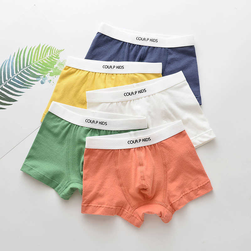 Children Boys Cotton Boxers Shorts Baby Panties Kids Underwear Clothing Mix 4 Pcs Wholesale-image-775016032