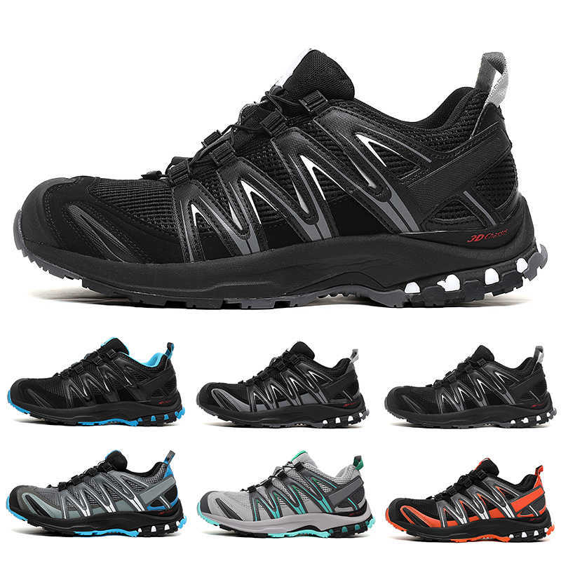 

Hiking Shoes Trainers Sports Sneakers Speed Cross Mesh Triple Black White Blue Red Yellow Green Jogging 40-46 Xa Pro 3D Cs Mens Speedcross, Box